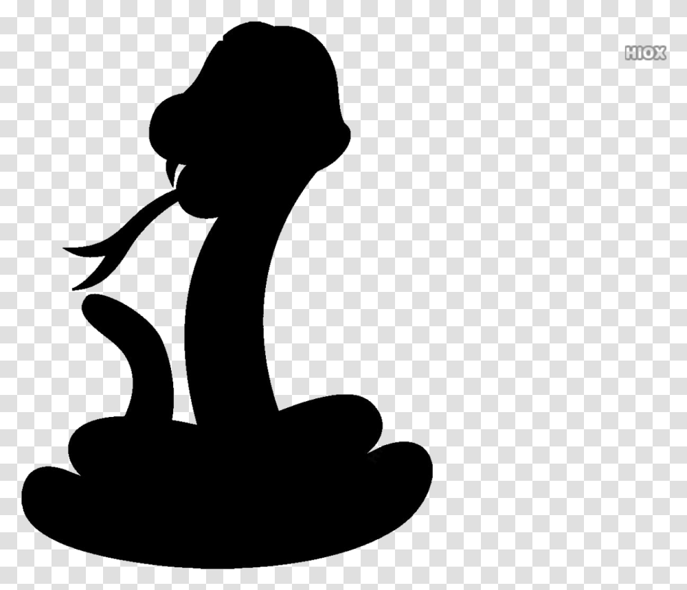 Snake Art Background, Silhouette, Person, Kneeling, Photography Transparent Png