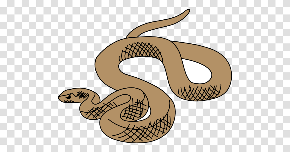 Snake Clip Art Cute Clipartix Cartoon Brown Tree Snake, Reptile, Animal Transparent Png