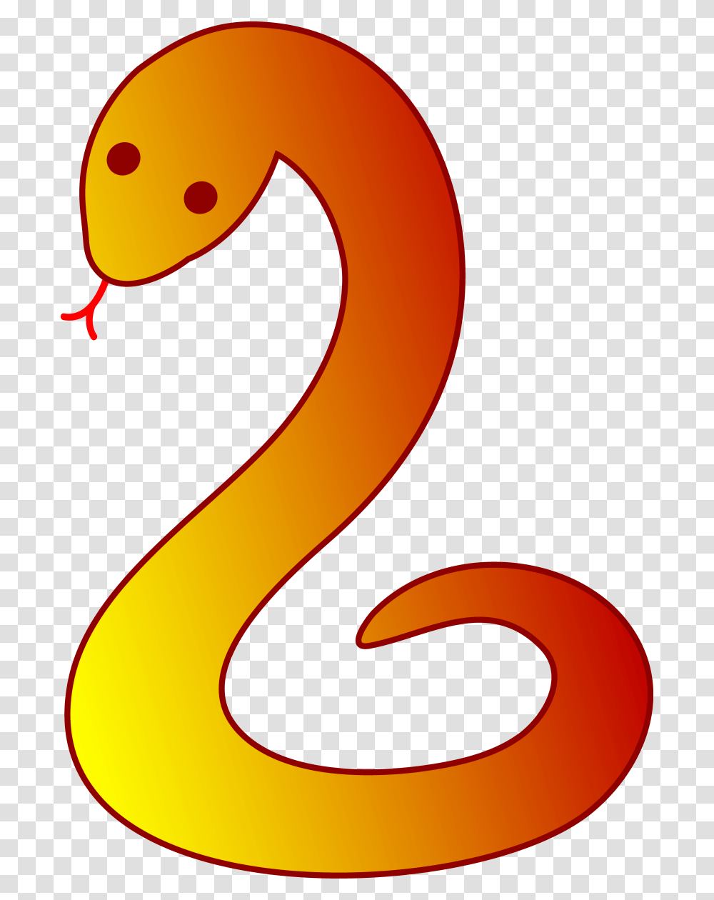 Snake Clipart, Number, Alphabet Transparent Png