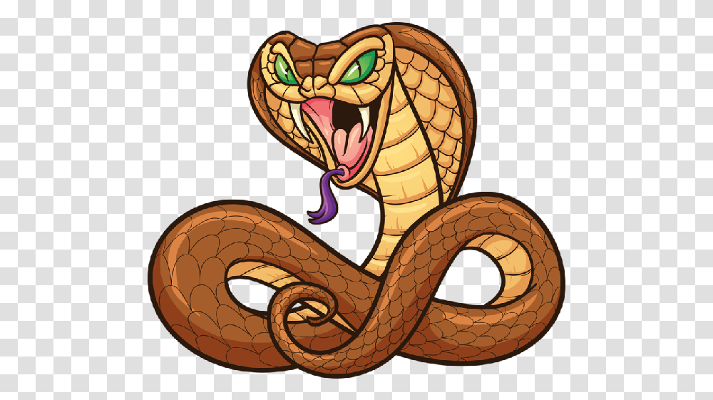 Snake Clipart Snake Clipart Fans Cartoon Cobra, Reptile, Animal Transparent Png