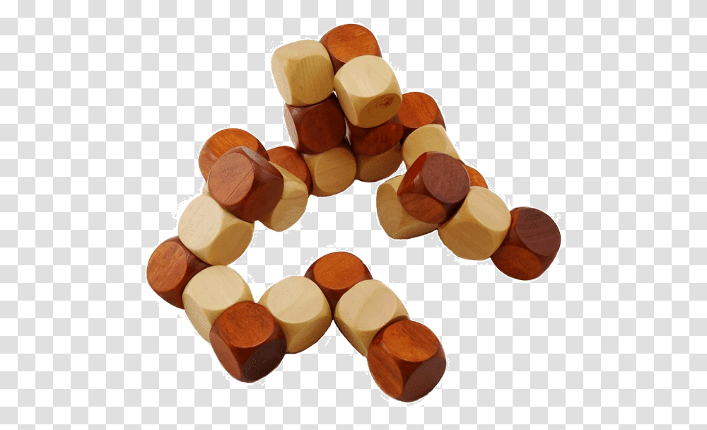 Snake Cube Solve Wooden Cubes On Elastic, Sweets, Food, Fungus, Accessories Transparent Png