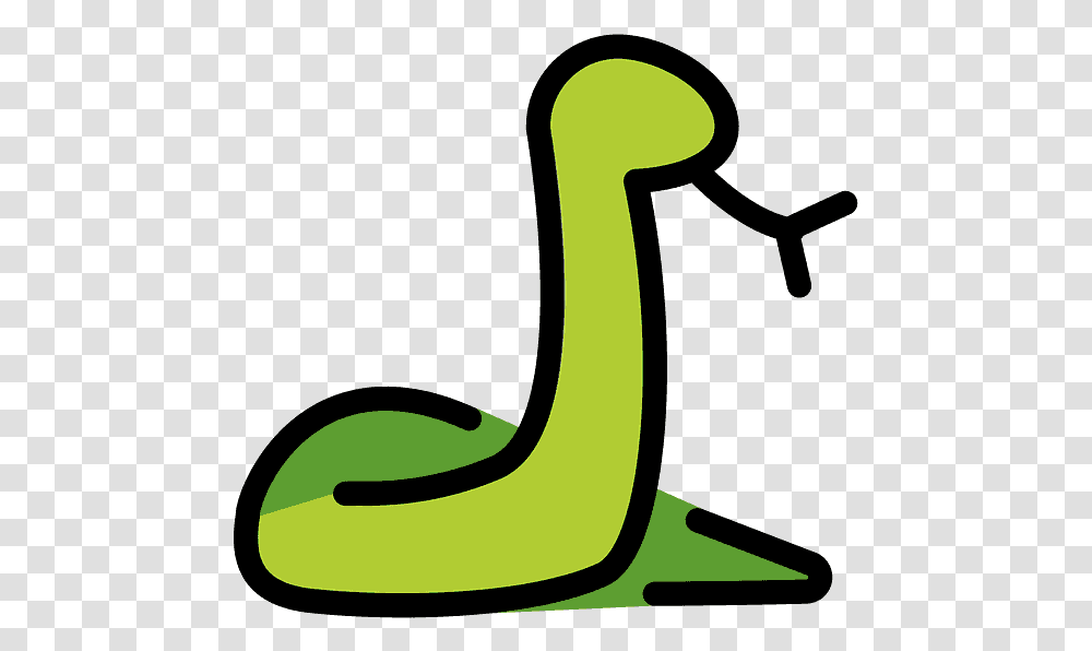 Snake Emoji Clipart, Animal, Label, Reptile Transparent Png