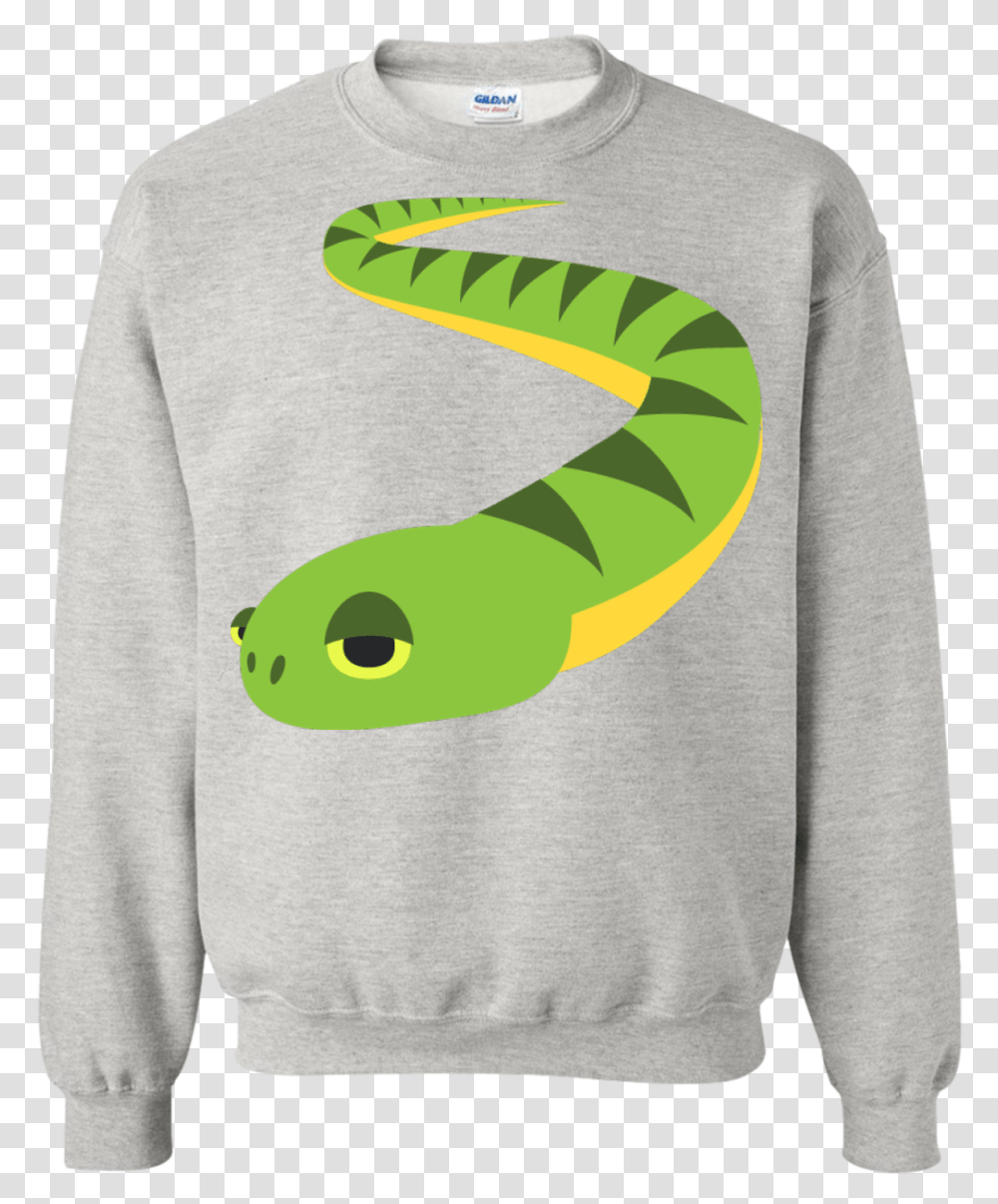 Snake Emoji, Apparel, Sweater, Sweatshirt Transparent Png