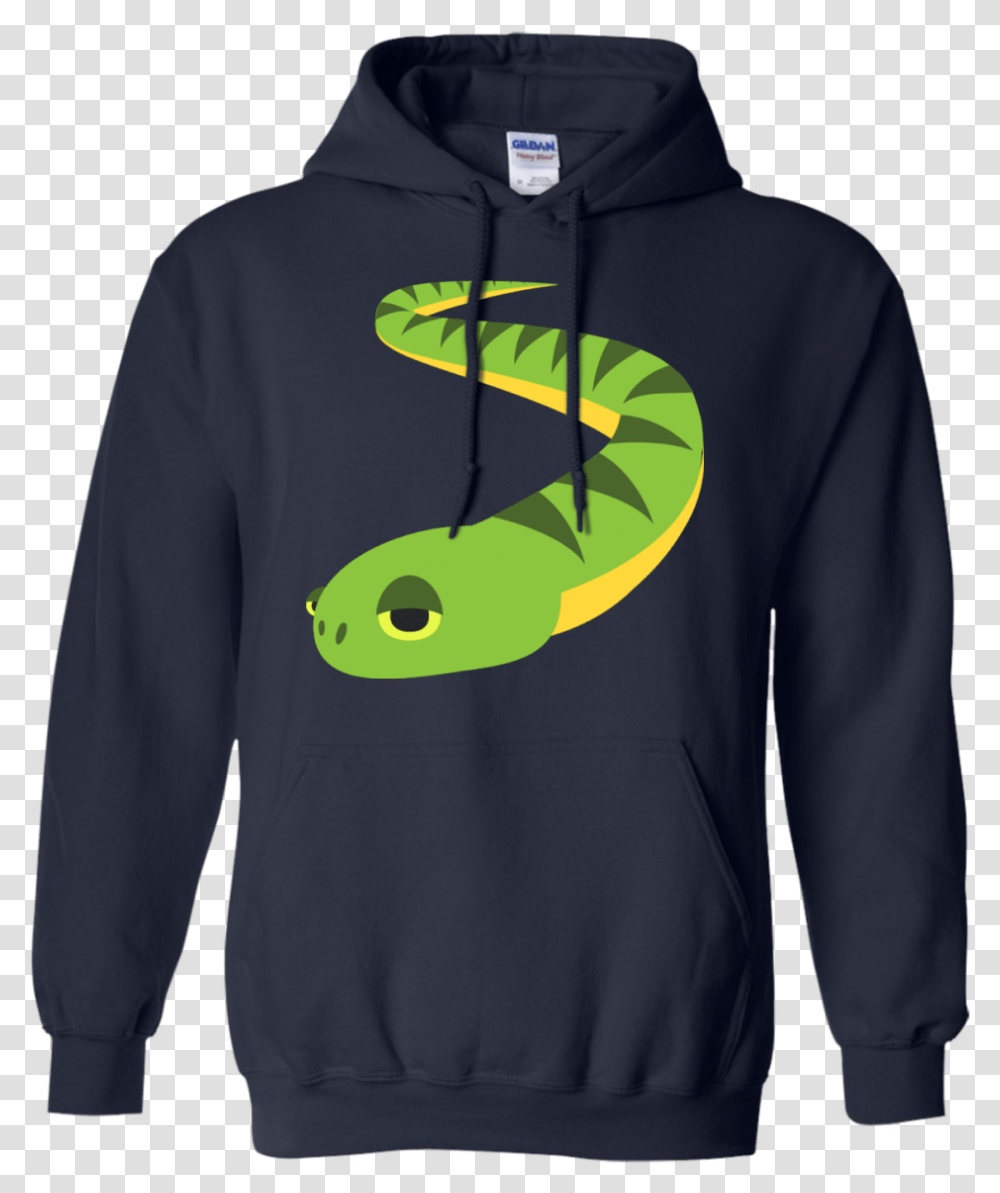 Snake Emoji Hoodie, Clothing, Apparel, Sweatshirt, Sweater Transparent Png