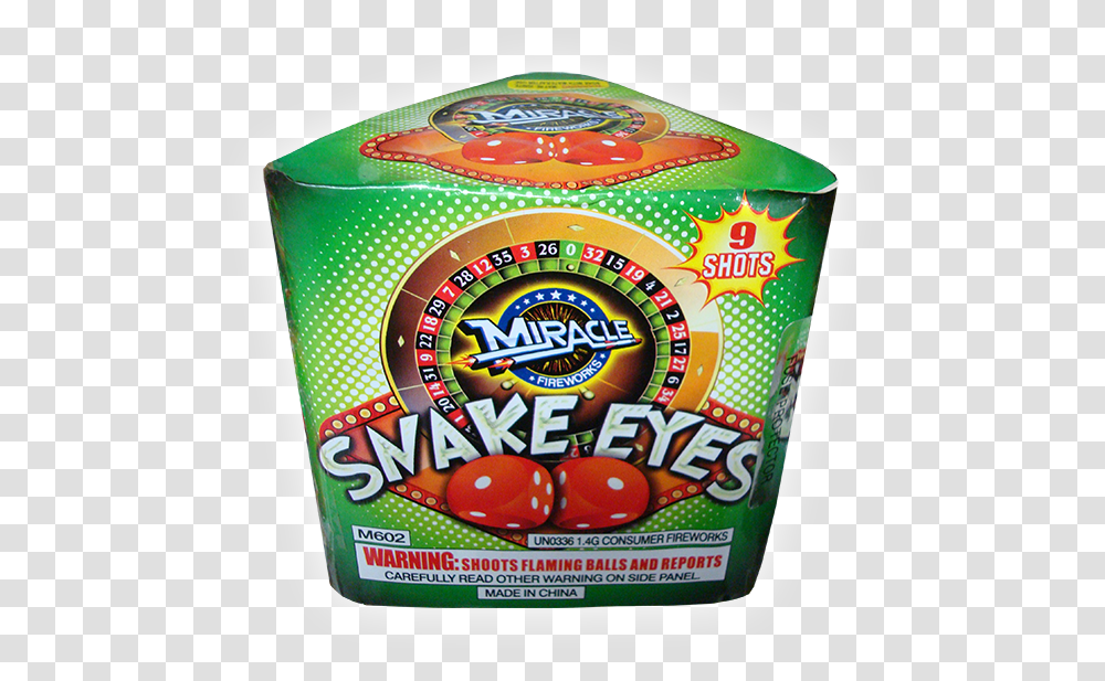 Snake Eyes 9 Shot Miracle Snack, Food, Candy, Tin, Gum Transparent Png