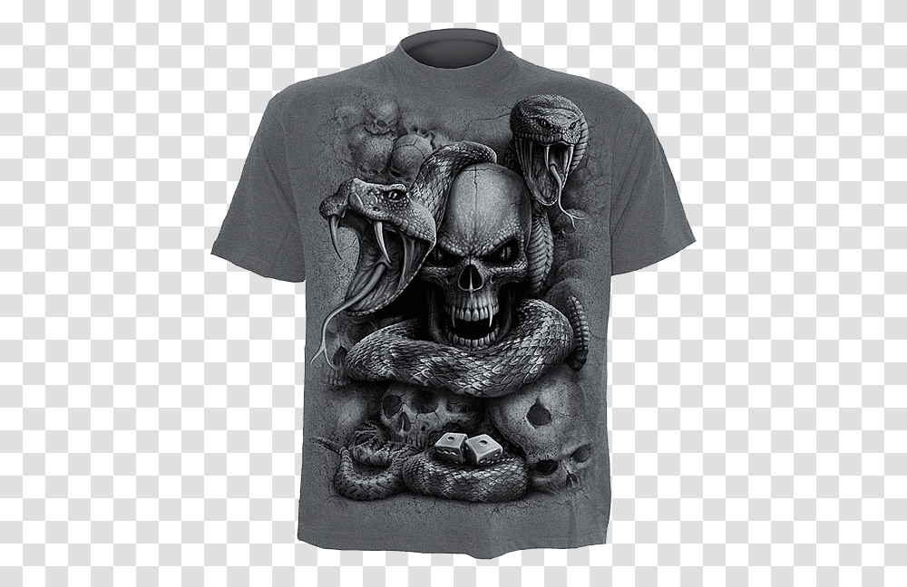 Snake Eyes T Shirt Skull, Apparel, Architecture, Building Transparent Png