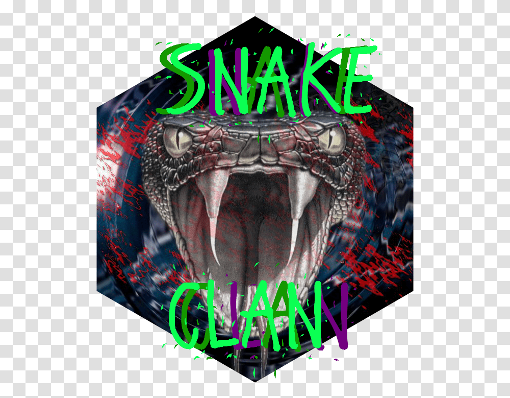 Snake Fangs Venom Poison Wallpaper Black Mamba Snake Angry, Advertisement, Poster, Neon, Light Transparent Png