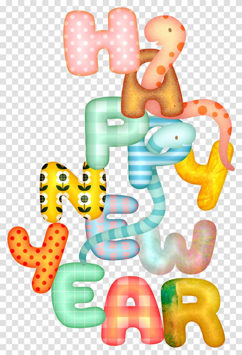 Snake Happy New Year, Alphabet, Word, Game Transparent Png