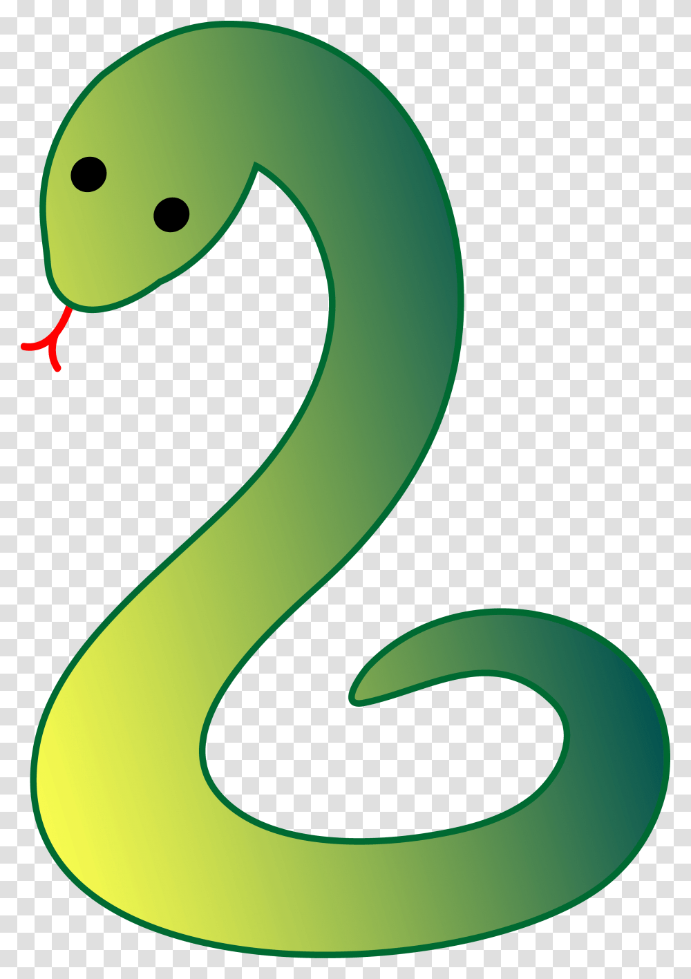 Snake Head Cliparts, Number, Alphabet Transparent Png
