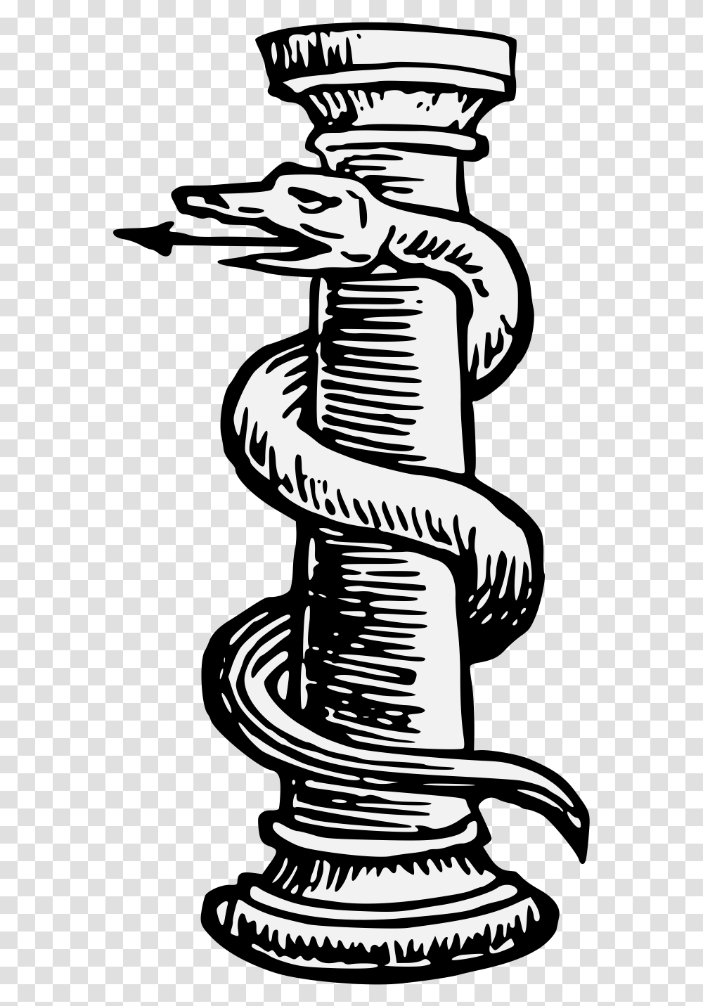 Snake Heraldry, Stencil, Animal, Person Transparent Png