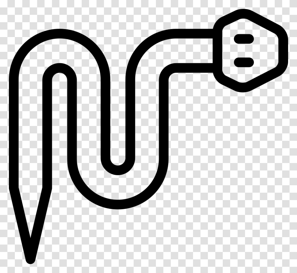 Snake Icon Svg, Sign, Stencil Transparent Png