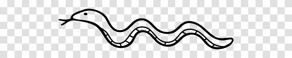 Snake Outline Clip Art Free Vector, Label, Reptile, Animal Transparent Png