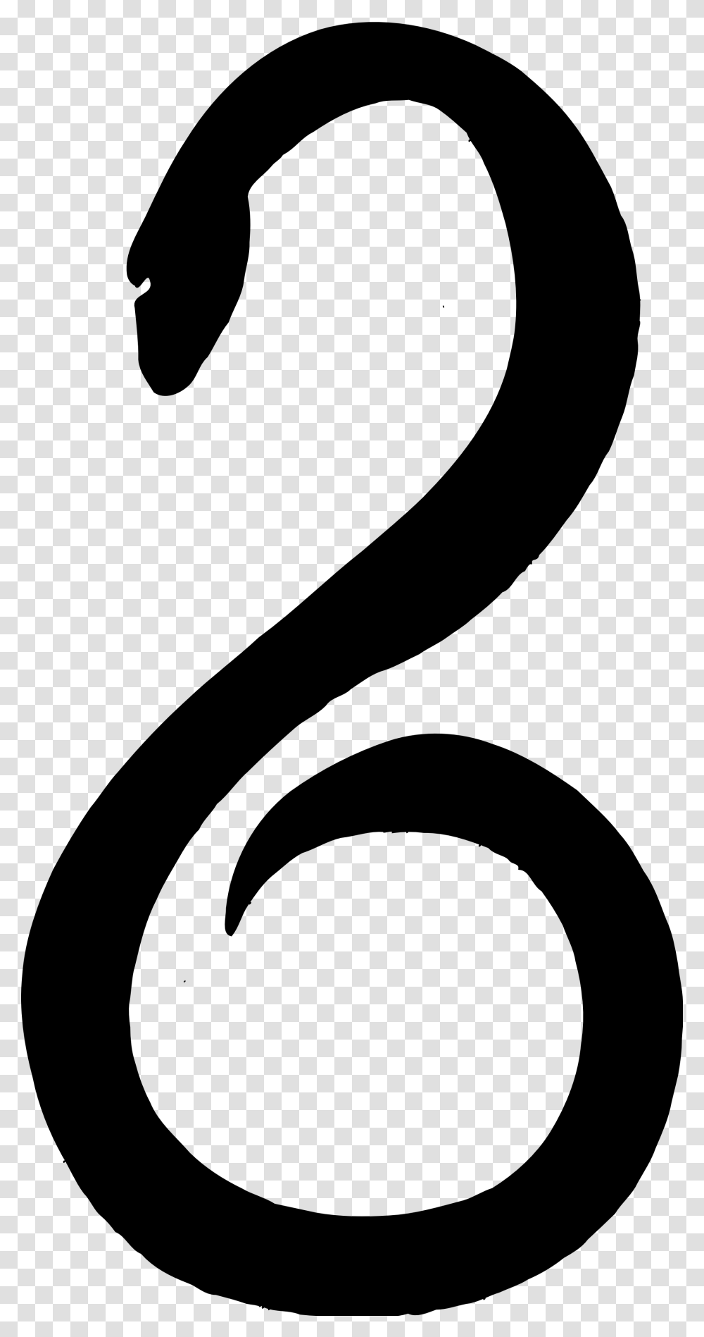 Snake Serpent Clip Art Snake Symbol, Number, Alphabet, Ampersand Transparent Png