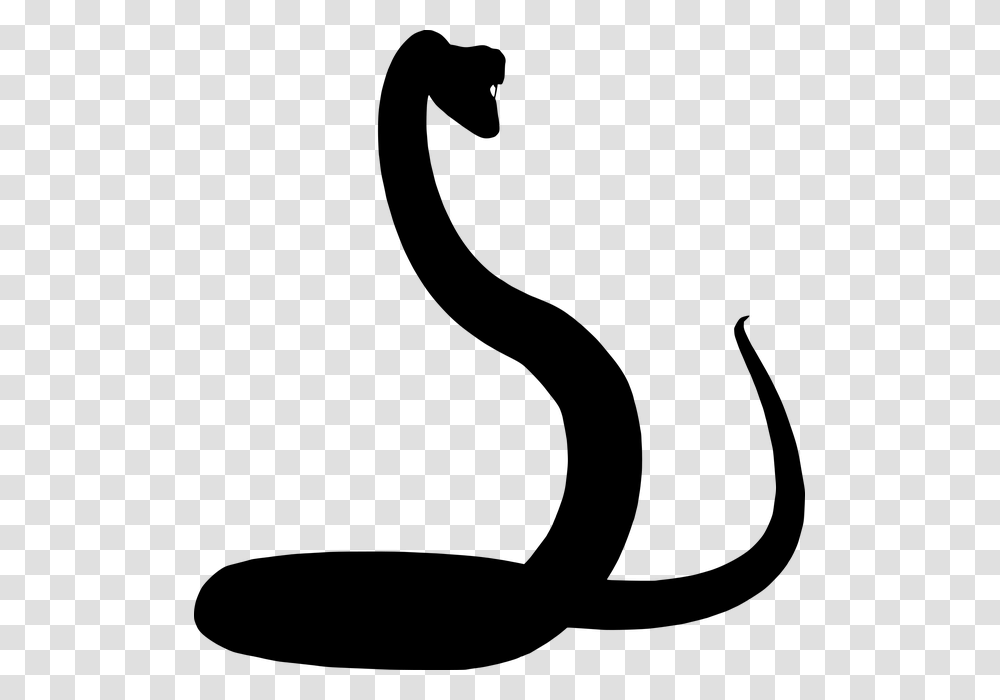 Snake Silhouette, Gray, World Of Warcraft Transparent Png