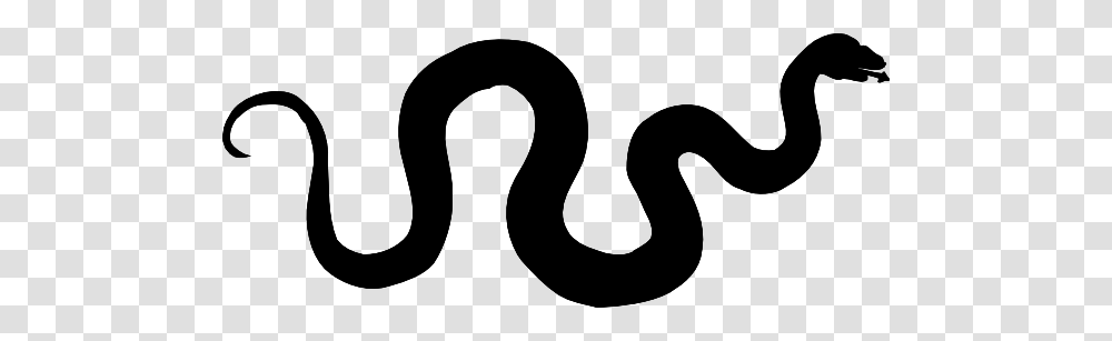 Snake Silhouette, Number, Alphabet Transparent Png
