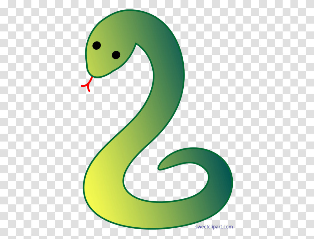 Snake Simple Green Clip Art, Number, Alphabet Transparent Png