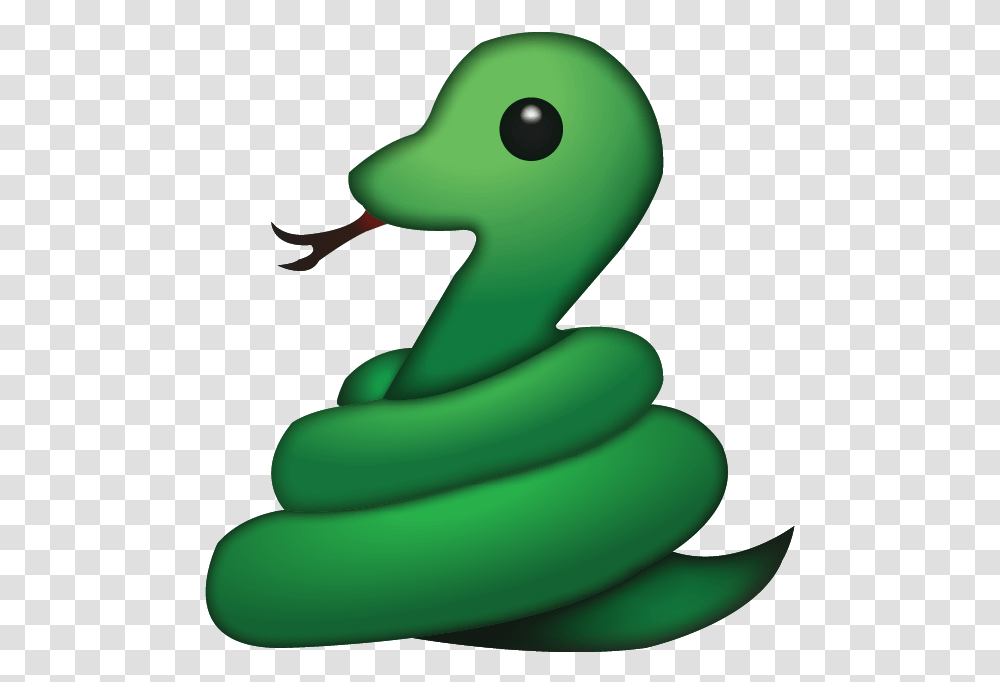 Snake Snake Emoji, Green, Toy, Animal, Bird Transparent Png