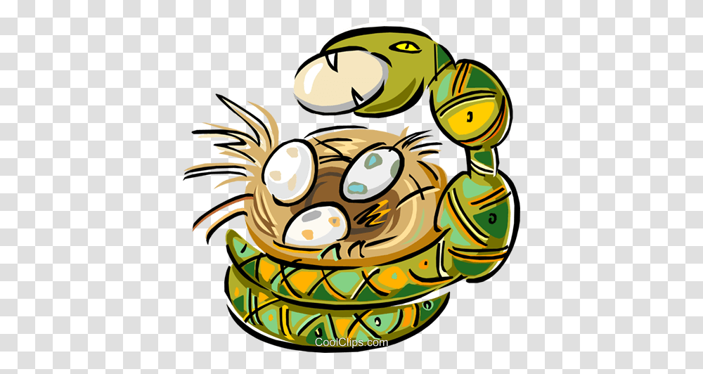 Snake Stealing Eggs Royalty Free Vector Clip Art Illustration, Animal, Doodle, Drawing, Face Transparent Png
