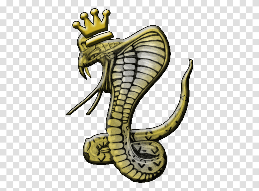 Snake Tattoo King Cobra Drawing Draw A Cobra Snake, Reptile, Animal Transparent Png