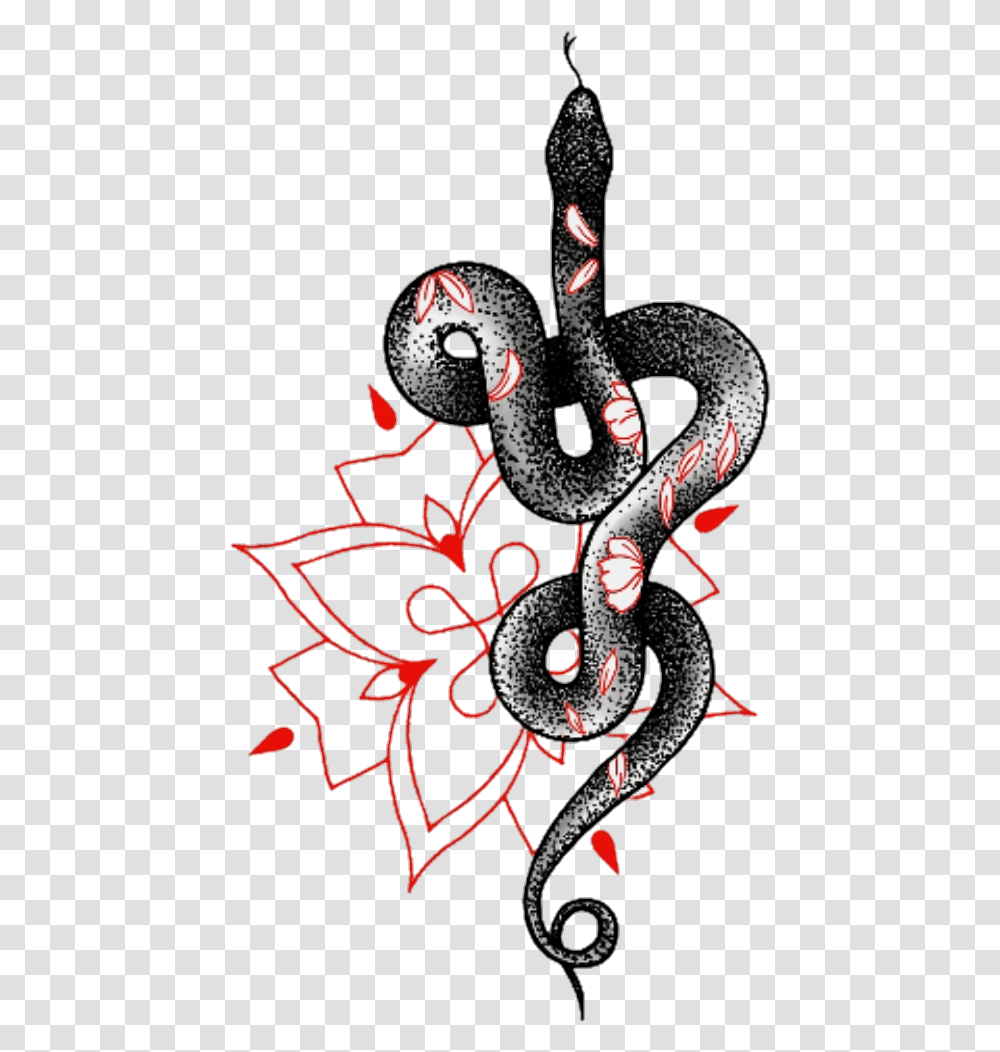 Snake Tattoo Tattooartist Tattooart Tattoodesign Illustration, King Snake, Reptile, Animal Transparent Png