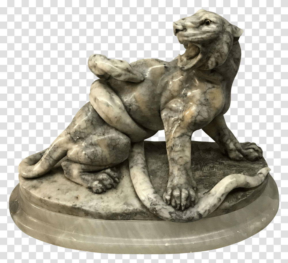 Snake Vs Tiger Sculpture, Lion, Wildlife, Mammal, Animal Transparent Png