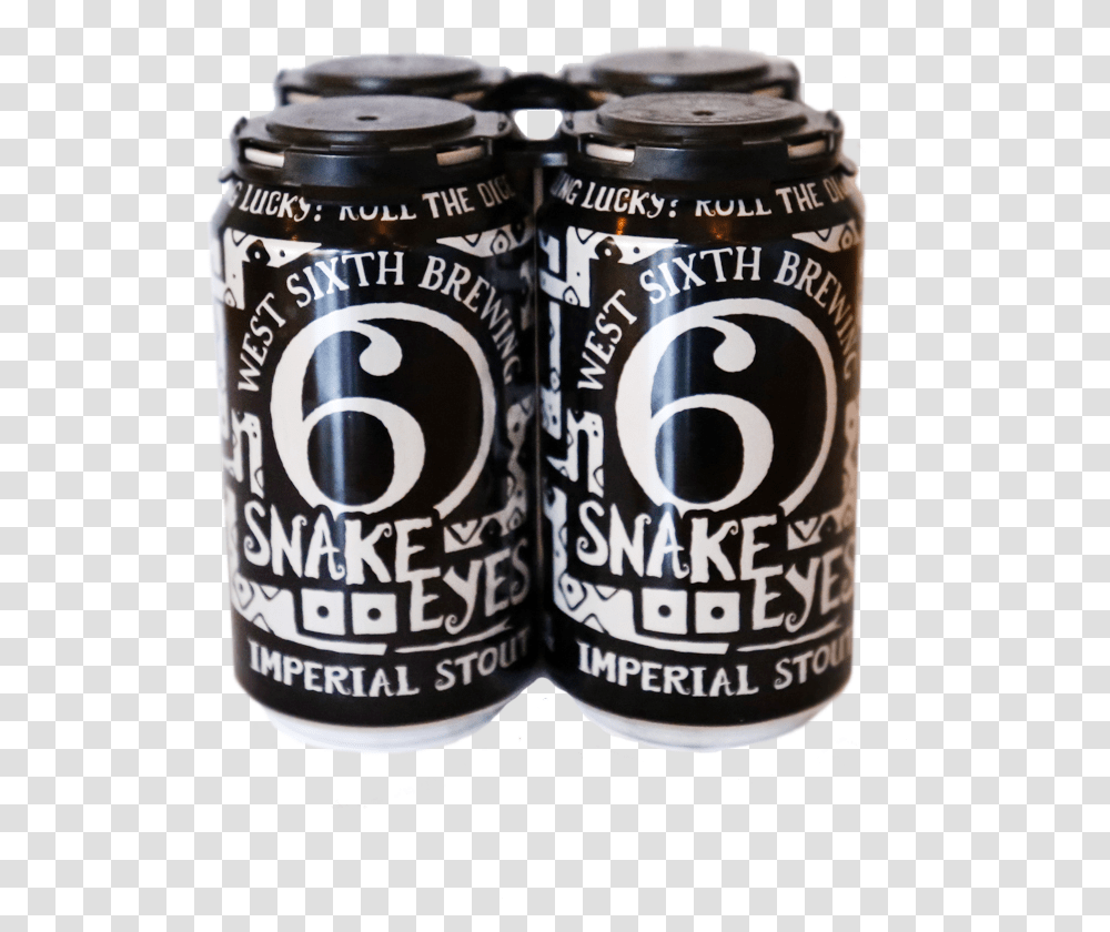 Snakeeyes Sixpack Cutout Guinness, Beverage, Drink, Tin, Alcohol Transparent Png