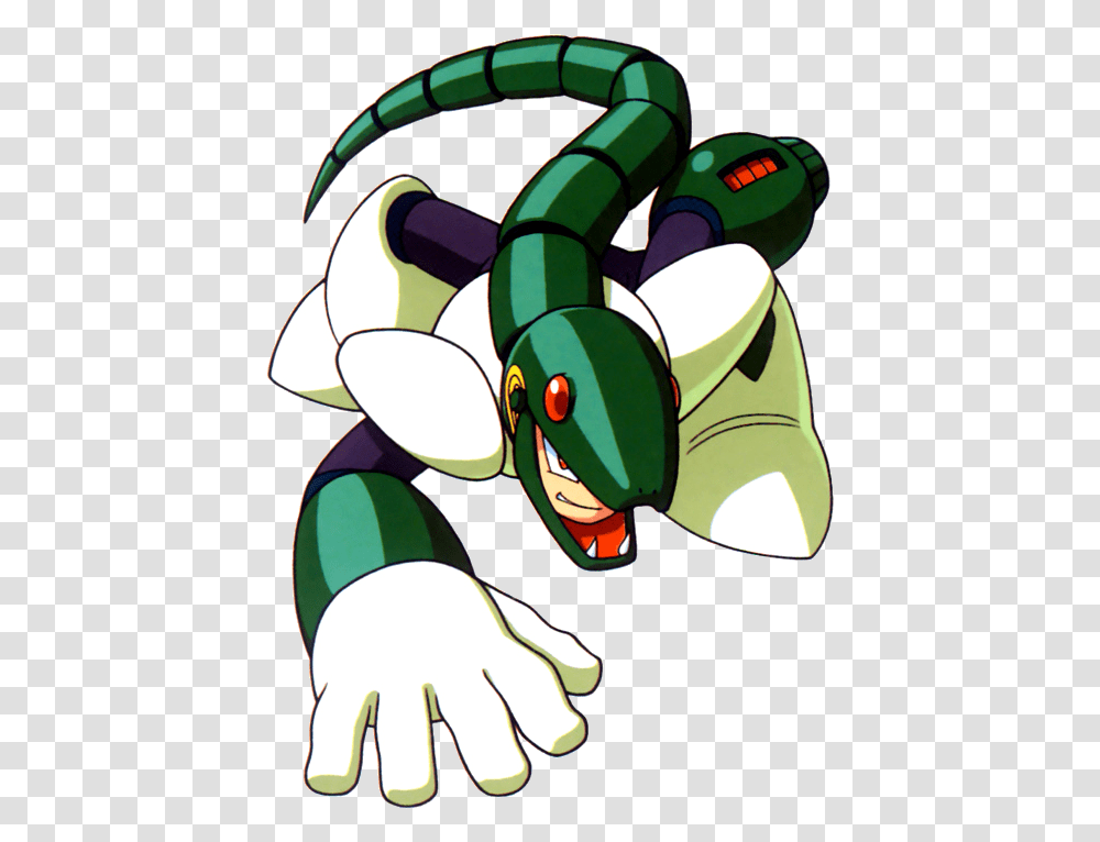 Snakeman Snake Man Mega Man, Animal, Helmet Transparent Png