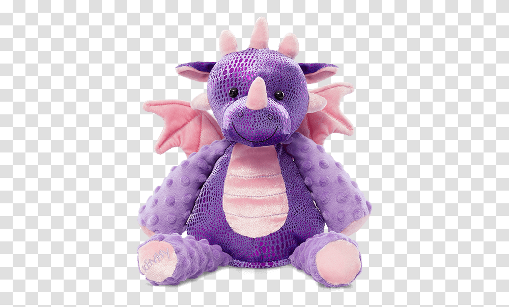 Snap The Dragon Scentsy, Toy, Plush, Doll, Purple Transparent Png