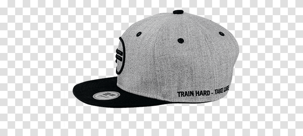 Snapback Cap Identity Grey Baseball Cap, Clothing, Apparel, Hat Transparent Png