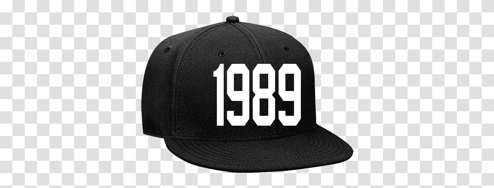 Snapback Flat Bill Hat 80's Hat Full Size Baseball Cap, Clothing, Apparel, Number, Symbol Transparent Png