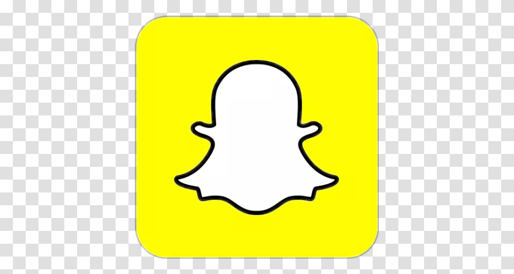 Snapchat Amarillo White, Label, Sticker Transparent Png