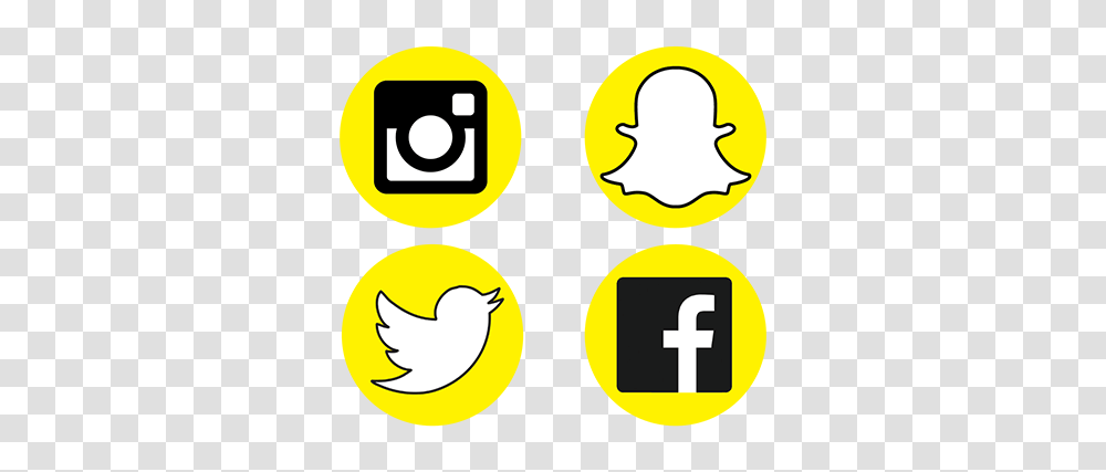 Snapchat And Instagram Logos Instagram Twitter Snapchat Icon, Text, Number, Symbol, Bird Transparent Png
