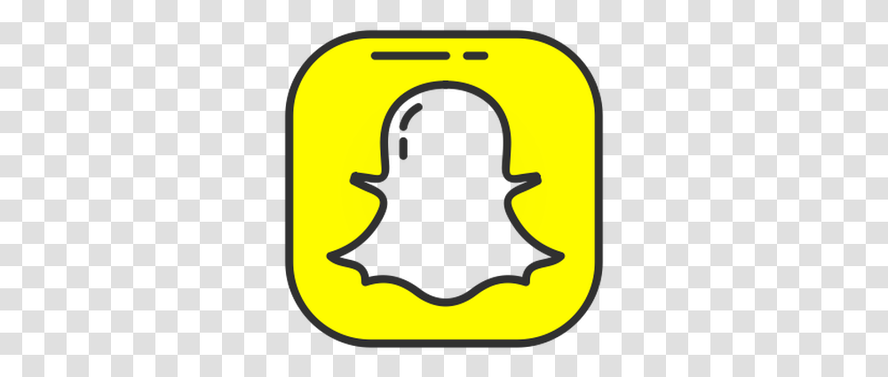 Snapchat Android App Redesign Snapchat Logo No Background, Armor, Shield Transparent Png