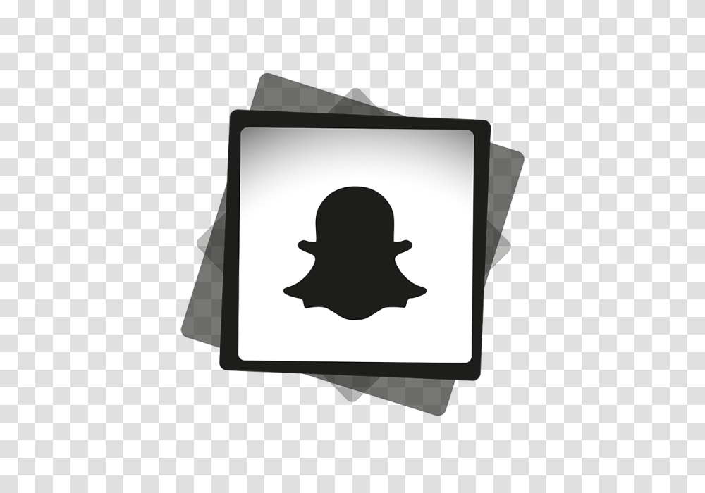 Snapchat Black White Icon Social Media Icon And Vector, First Aid, Face, Stencil, Silhouette Transparent Png