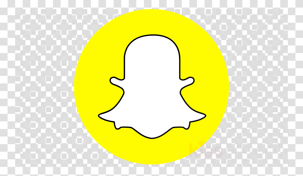 Snapchat Circle Logo, Label, Sticker Transparent Png