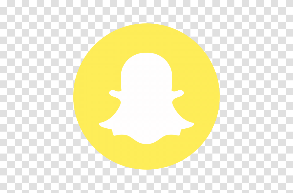 Snapchat Circled Logo Icon Snapchat Circle Logo, Sweets, Food, Confectionery, Moon Transparent Png
