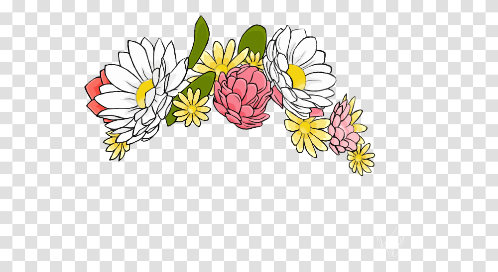 Snapchat Clipart Snapchat Filters Flowers, Floral Design, Pattern, Plant Transparent Png