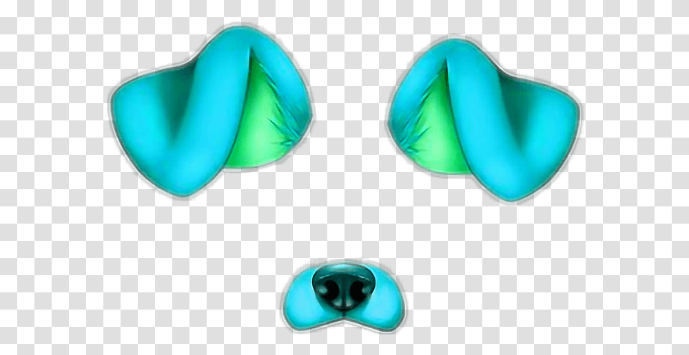 Snapchat Dog Dogface Ftestickers Stickers Autocollants Heart, Plectrum, Light, Lamp, Turquoise Transparent Png