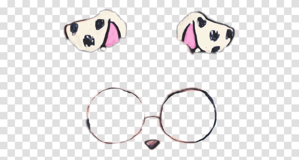 Snapchat Dog Filter, Glasses, Accessories, Accessory, Goggles Transparent Png