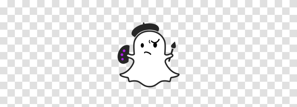 Snapchat Geo Filter, Stencil, Snowman, Winter, Outdoors Transparent Png