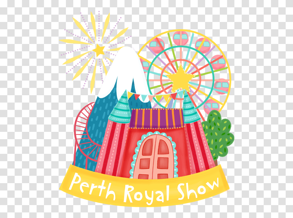 Snapchat Geofilter And Sticker Design And Illustration, Amusement Park, Theme Park, Ferris Wheel, Poster Transparent Png