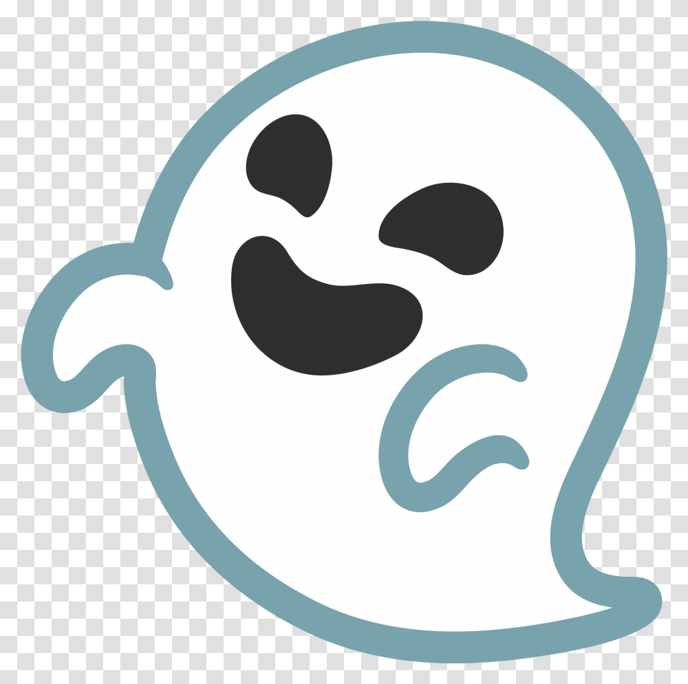 Snapchat Ghost, Stencil, Label, Face Transparent Png