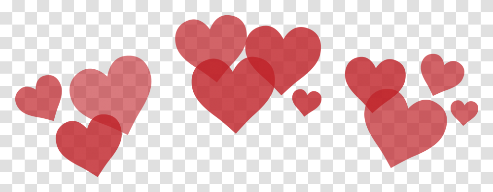 Snapchat Hearts Snapchat Heart Filter Red, Hand Transparent Png