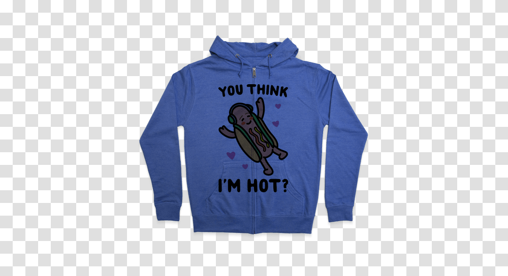 Snapchat Hot Dog Hooded Sweatshirts Lookhuman, Apparel, Sweater, Long Sleeve Transparent Png