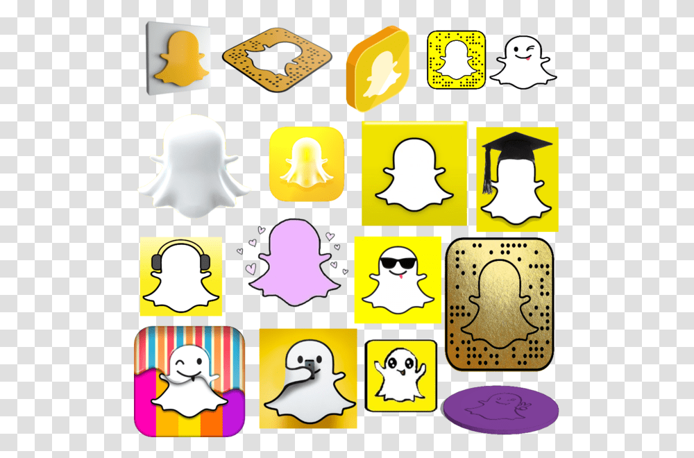 Snapchat Icon All Snapchat Logos, Number, Alphabet Transparent Png