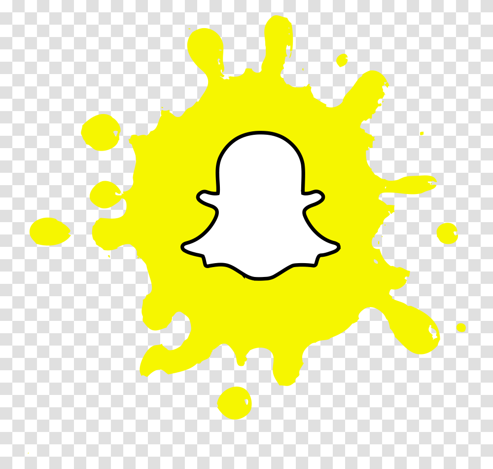 Snapchat Icon Logo Whatsapp Splash Splash Whatsapp Transparent Png