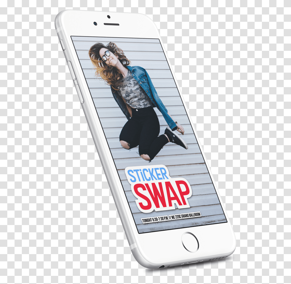 Snapchat Iphone, Person, Electronics Transparent Png