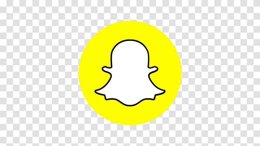 Snapchat Logo Free Download, Label, Sticker Transparent Png