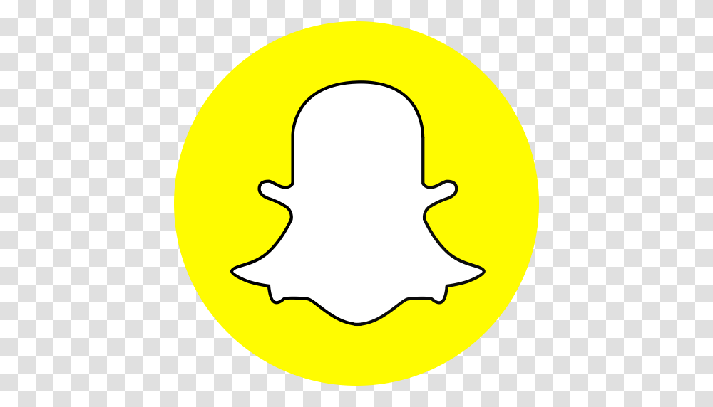 Snapchat, Logo, Label, Banana Transparent Png