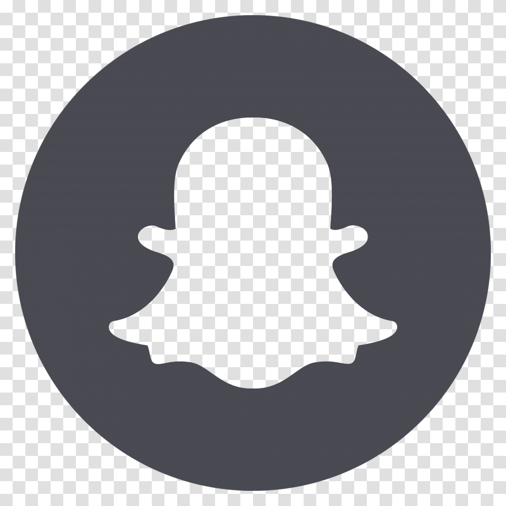 Snapchat Logo Social Media, Gray, White Board, Linen Transparent Png
